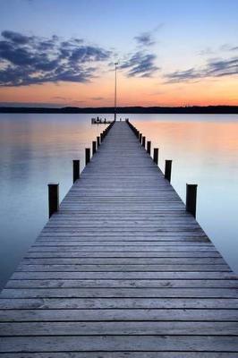 Book cover for A Pier at Sunset Journal