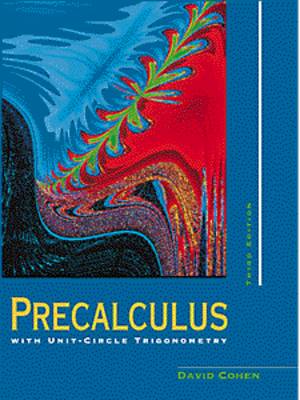 Book cover for Precalculus with Unit-circle Trigonometry