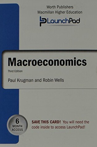 Cover of Launchpad for Krugman's Macroeconomics (6 Month Access)