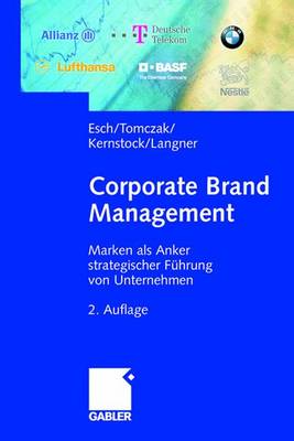 Book cover for Corporate Brand Management