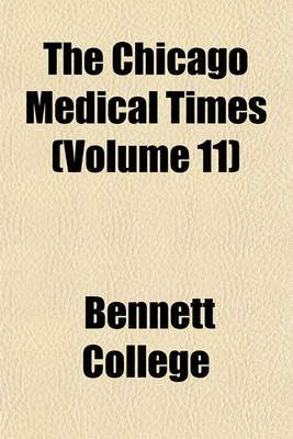 Book cover for The Chicago Medical Times (Volume 11)