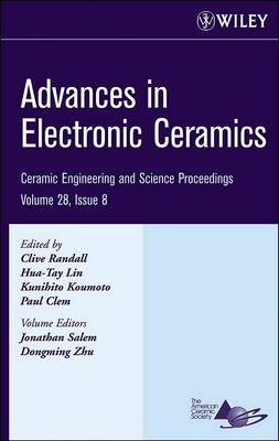 Cover of Advances in Electronic Ceramics, Volume 28, Issue 8