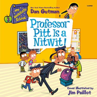 Book cover for Professor Pitt is a Nitwit!