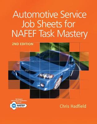 Book cover for Automotive Service Job Sheets for NATEF Task Mastery