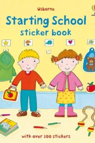 Cover of Starting School Sticker Book