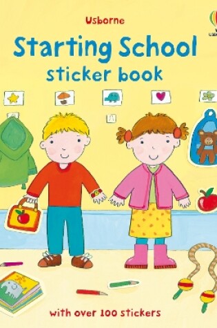 Cover of Starting School Sticker Book