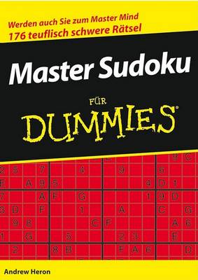 Cover of Master Sudoku fur Dummies