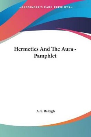 Cover of Hermetics And The Aura - Pamphlet