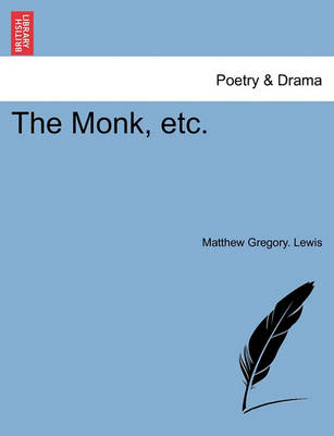 Book cover for The Monk, Etc.