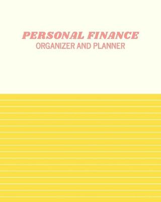 Book cover for Personal Finance Organizer and Planner