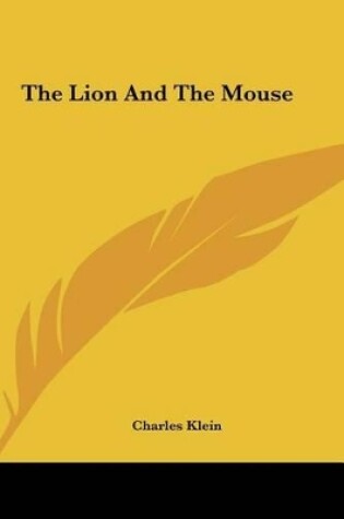 Cover of The Lion and the Mouse the Lion and the Mouse