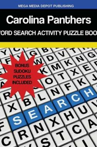 Cover of Carolina Panthers Word Search Activity Puzzle Book