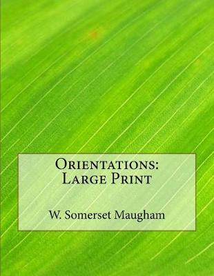 Book cover for Orientations