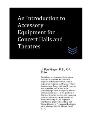 Book cover for An Introduction to Accessory Equipment for Concert Halls and Theatres