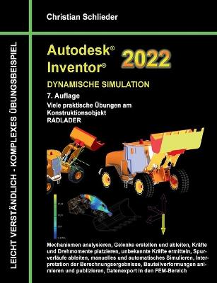 Book cover for Autodesk Inventor 2022 - Dynamische Simulation
