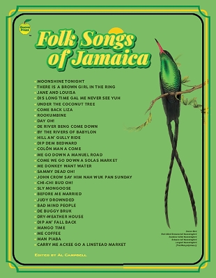 Book cover for Folk Songs of Jamaica