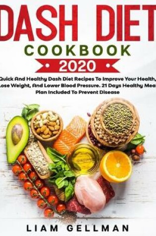 Cover of Dash Diet Cookbook 2020