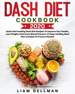 Book cover for Dash Diet Cookbook 2020