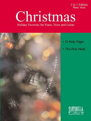 Book cover for Christmas For Piano Voice & Guitar