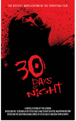 Book cover for 30 Days of Night Movie Novelization