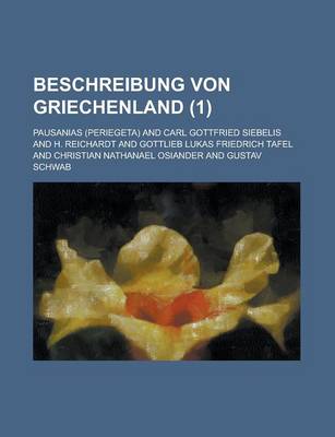 Book cover for Beschreibung Von Griechenland (1 )