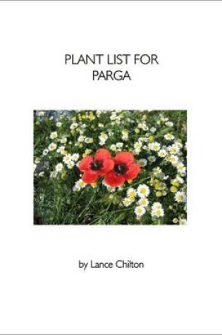 Cover of Plant List for Parga, Greece