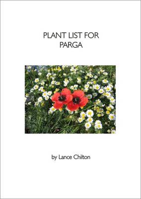 Book cover for Plant List for Parga, Greece