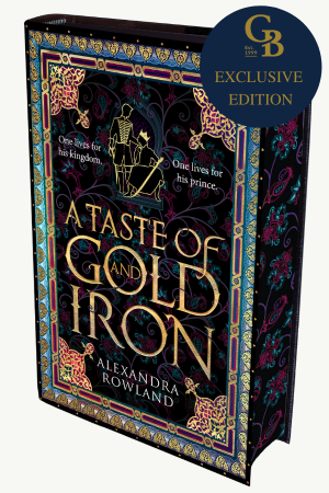 Book cover for A Taste of Gold and Iron