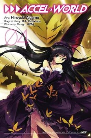 Cover of Accel World, Vol. 4 (manga)