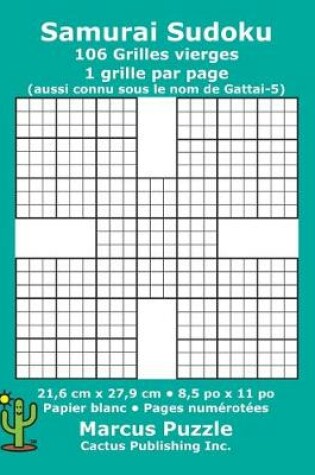 Cover of Samurai Sudoku - 106 Grilles vierges