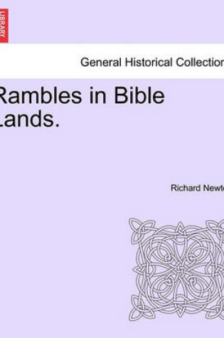 Cover of Rambles in Bible Lands.