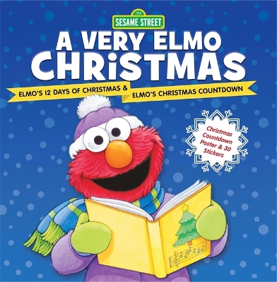 Book cover for Sesame Street: A Very Elmo Christmas