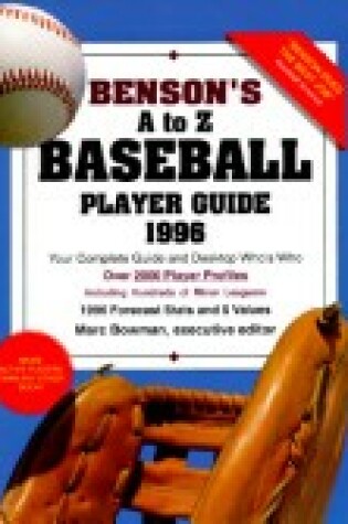 Cover of Baseball Player Guide A to Z 1996-1997