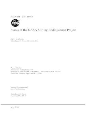 Book cover for Status of the NASA Stirling Radioisotope Project