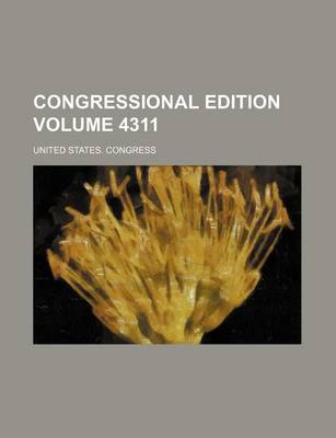 Book cover for Congressional Edition Volume 4311