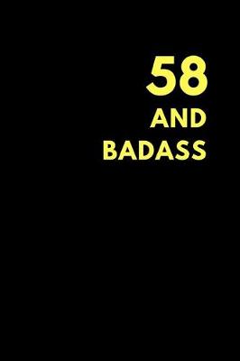 Book cover for 58 and Badass