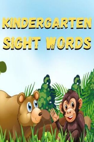 Cover of kindergarten sight words