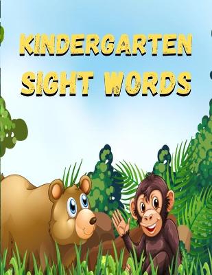 Book cover for kindergarten sight words