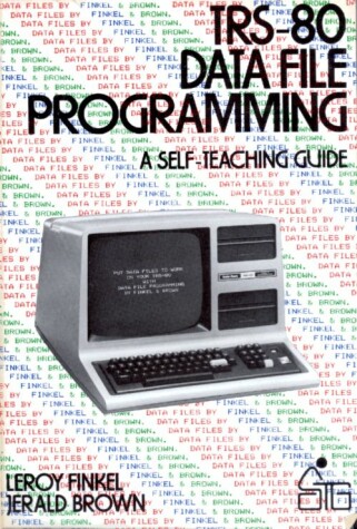 Cover of TRS-80 Data File Programming