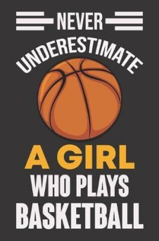 Cover of Never Underestimate a Girl Who Plays Basketball