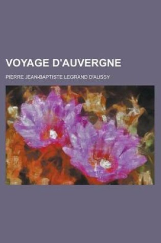 Cover of Voyage D'Auvergne