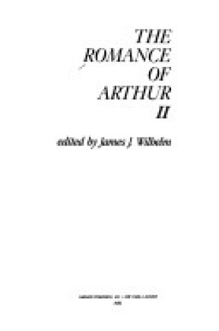 Cover of Romance of Arthur 2 Hc