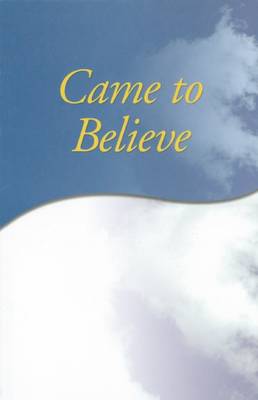 Book cover for Came To Believe