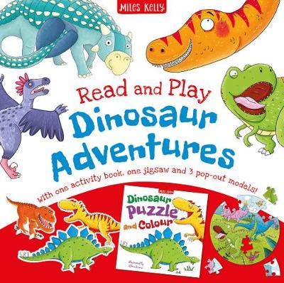 Book cover for Read and Play Dinosaur Adventures