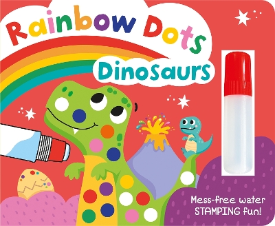 Book cover for Rainbow Dots Dinosaurs