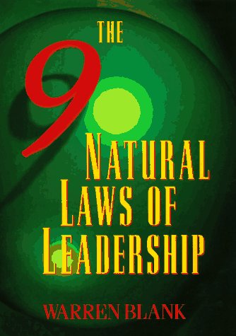 Book cover for Nine Natural Laws of Leadership