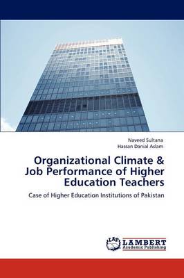 Book cover for Organizational Climate & Job Performance of Higher Education Teachers