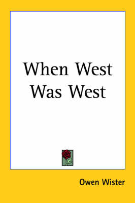 Book cover for When West Was West