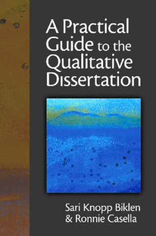 Cover of A Practical Guide to the Qualitative Dissertation