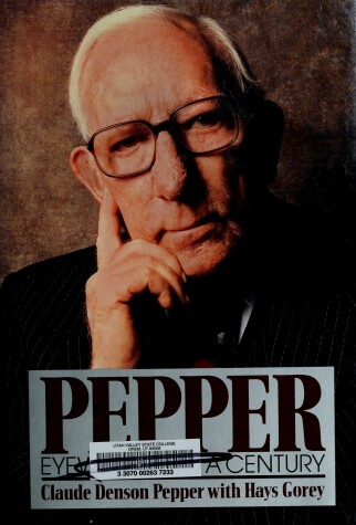 Book cover for Pepper, Eyewitness to a Century